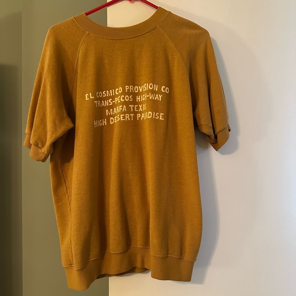 El Cosmico Provisions Co. Short Sleeve Sweatshirt Tee